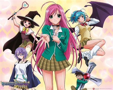 characters from rosario vampire